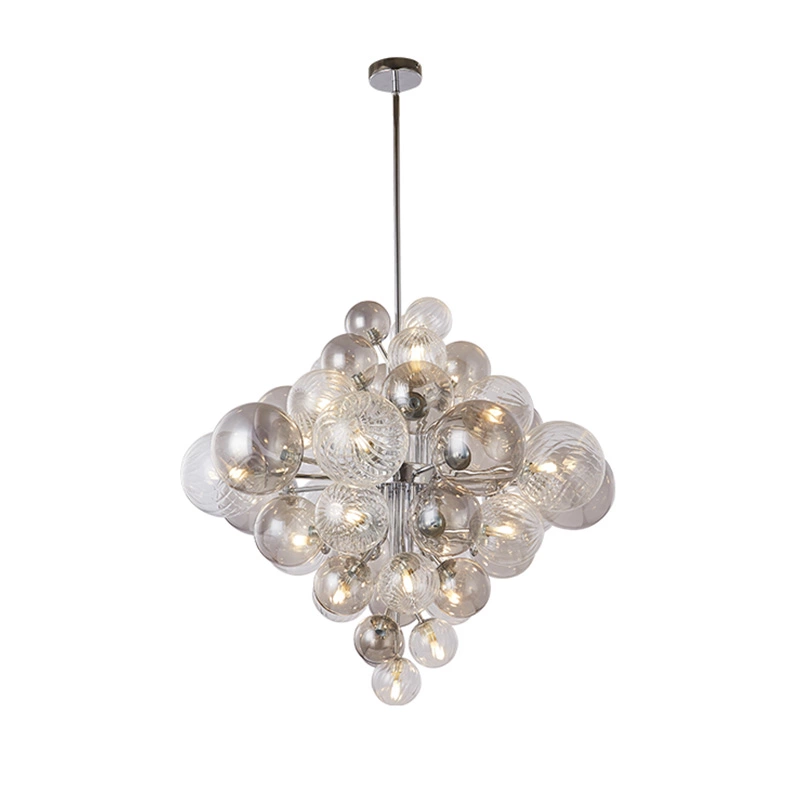 Bedroom Nordic style creative glass pendant lamp