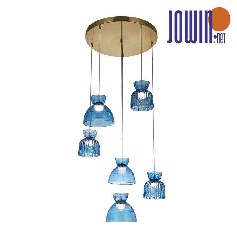 Blue Wing Fantasy Bowl Pendant Lamp