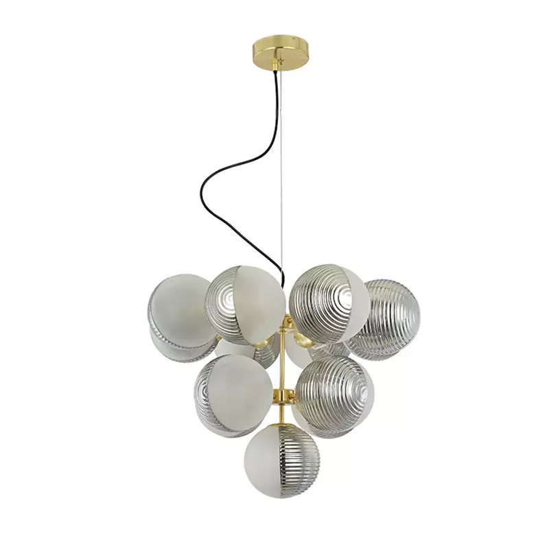 Kitchen glass modern pendant lamp