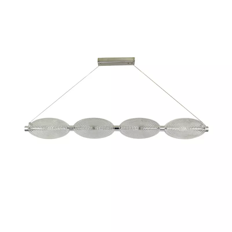 Living room glass pendant lamp