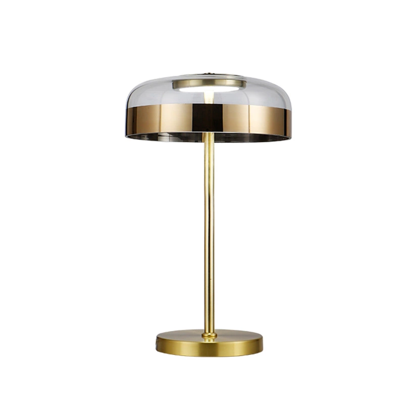 Modern style Clear and Frosted glass table lamp