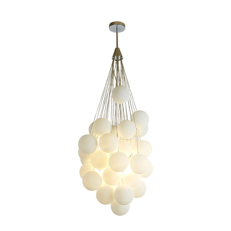 Modern style creative glass pendant lamp