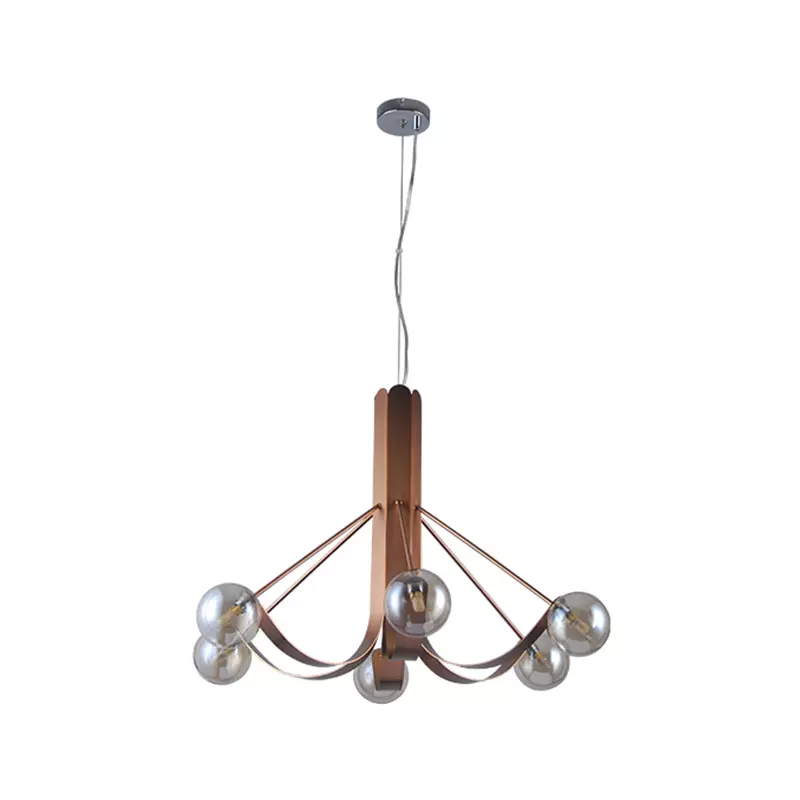 Nordic style creative unique design glass pendant lamp