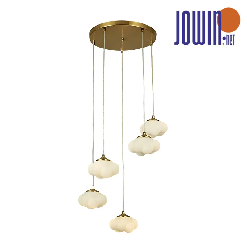 Simple Cloud Spiral Pendant Lamp