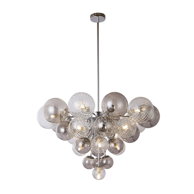 Simple style creative G9 glass pendant lamp