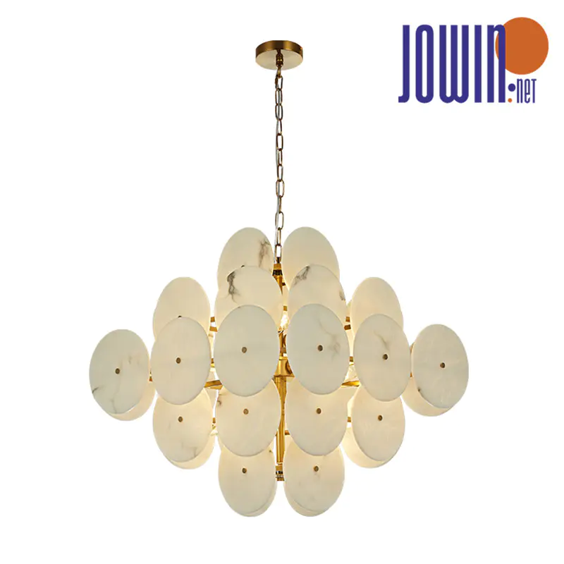 White Round Marble Pendant Lamp